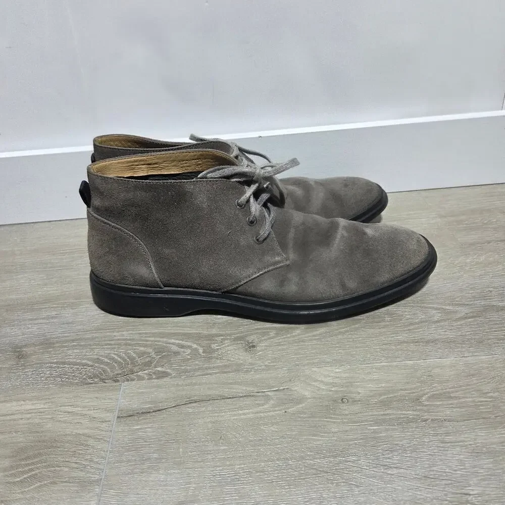 George Brown BILT Men's Taupe Suede Lace Up Chukka Boots Size 11